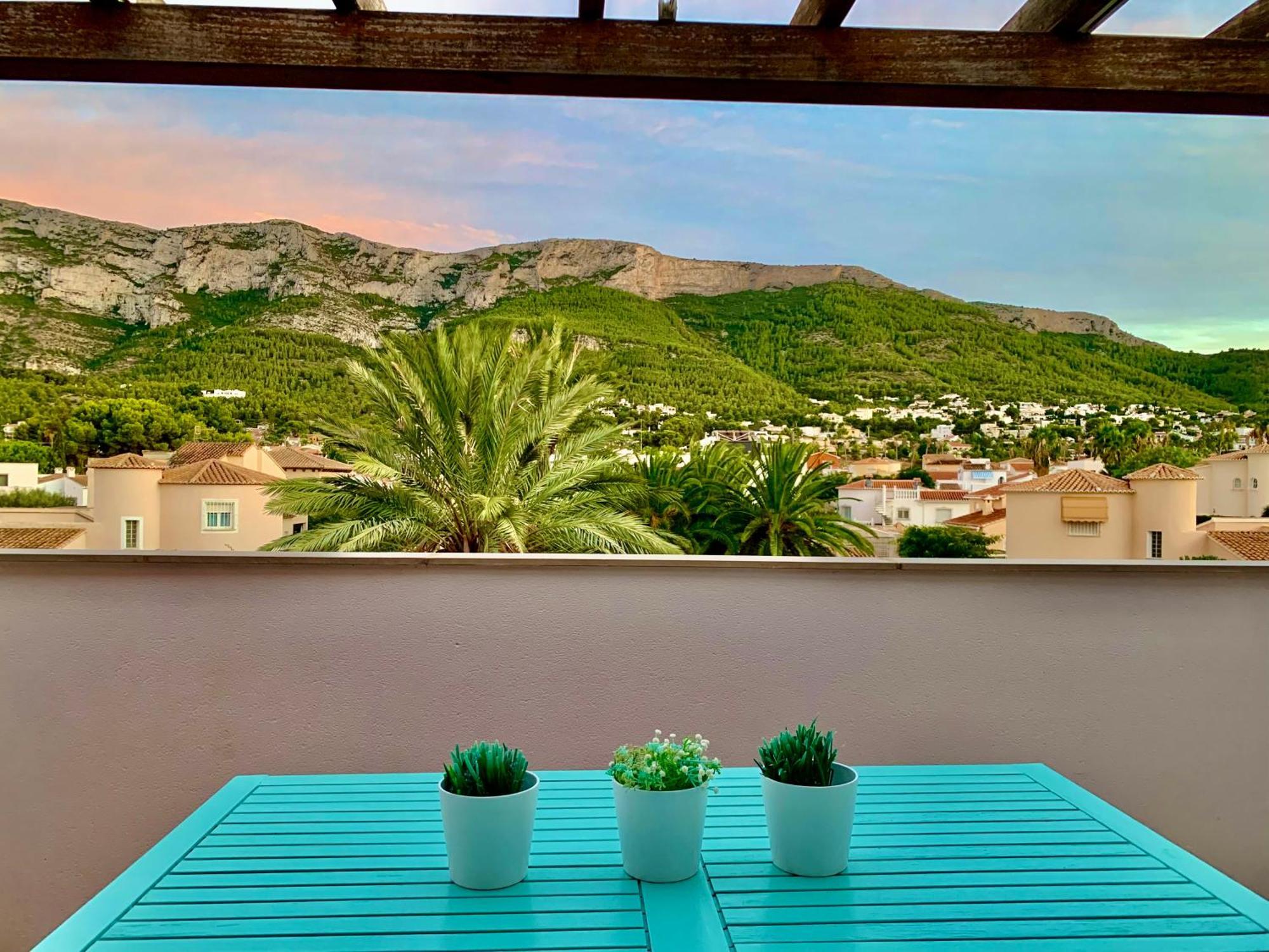 Hoteltype Penthouse 2 Beds, Parking, Wifi & Pool Stunning Views Denia Exteriér fotografie